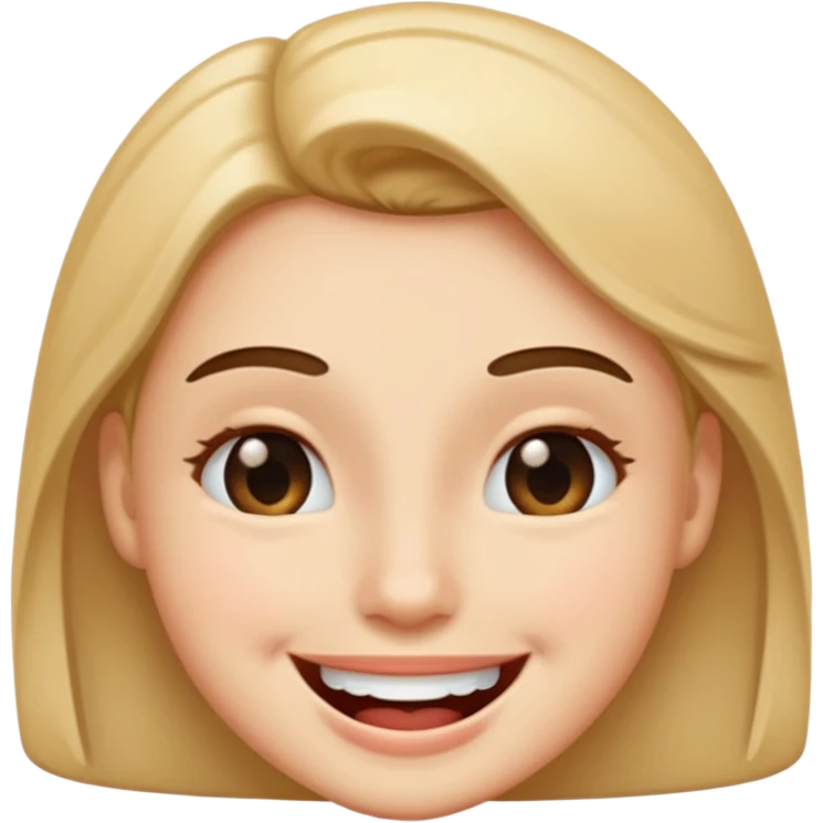 Smile guiñando un ojo emoji