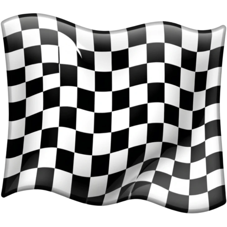 sorayama Chequered flag emoji
