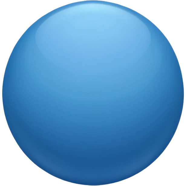 Blue emoji
