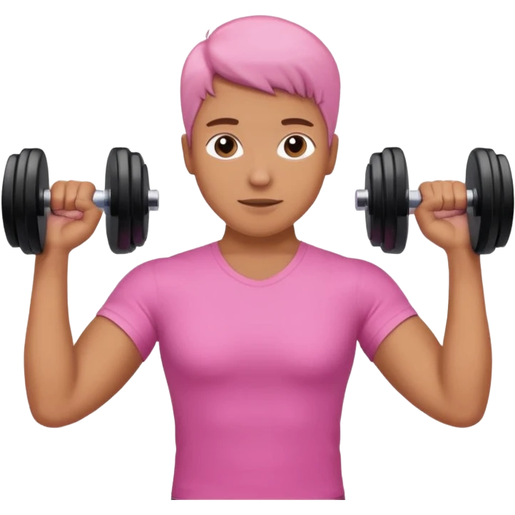 camilla de fisioterapia color rosada emoji