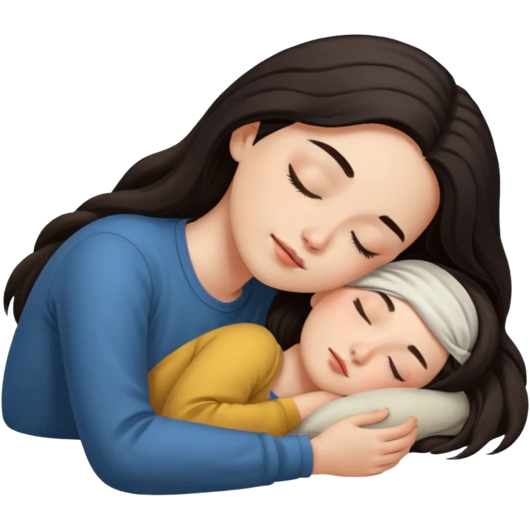 women sleeping emoji