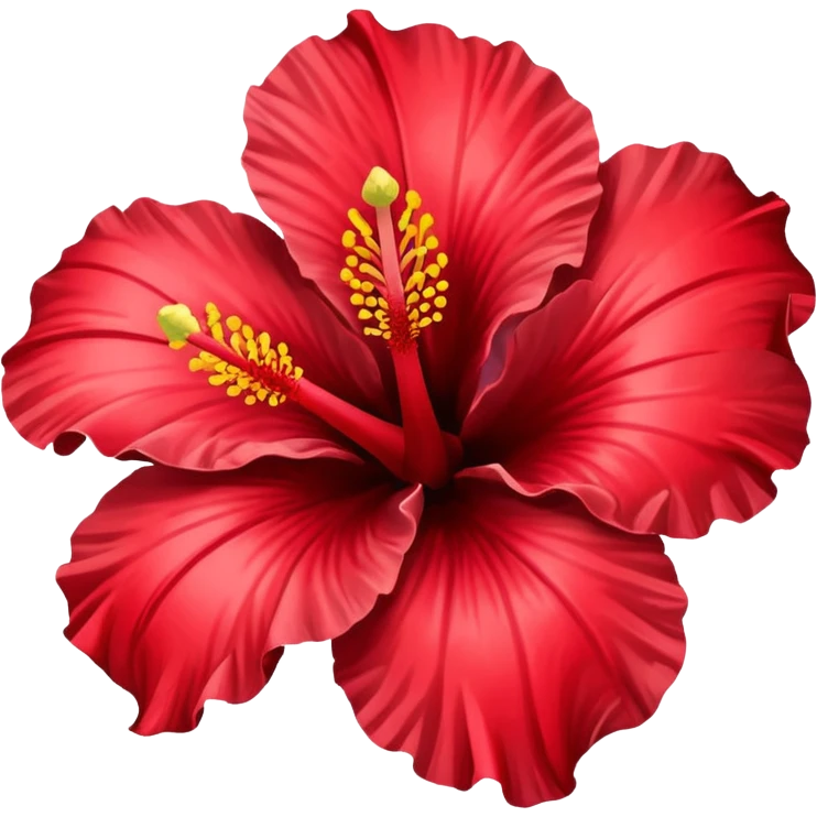 Hawaiian flower emoji