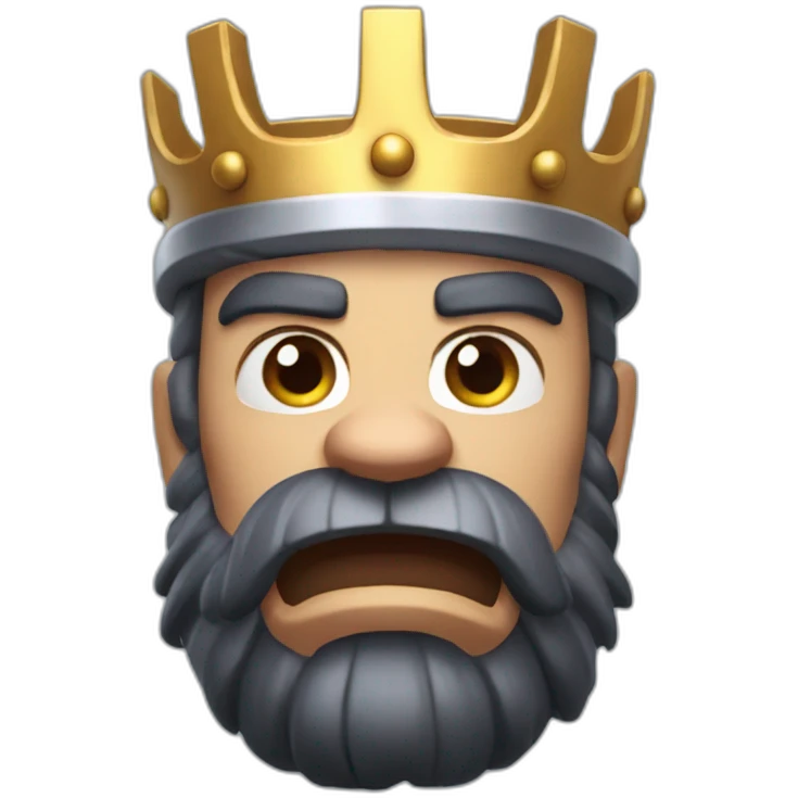 King from clash royale emoji