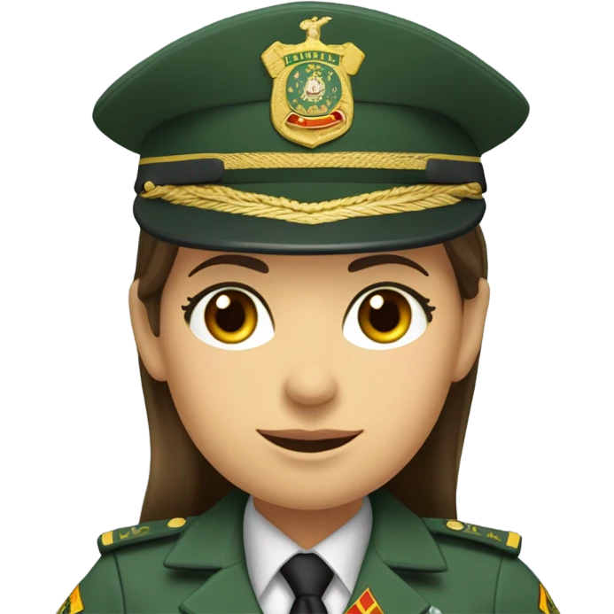 Guardia civil mujer emoji