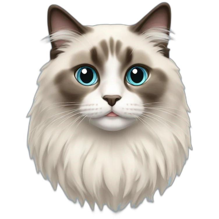 ragdoll cat emoji