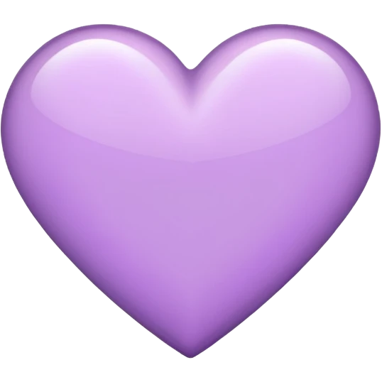 Light Purple Heart  emoji