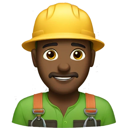 Landscaper emoji
