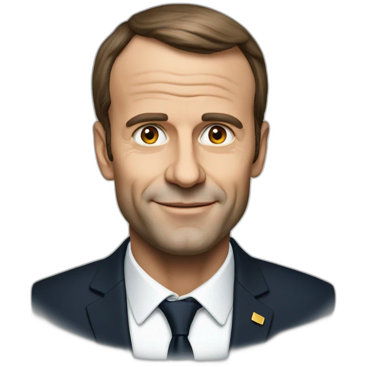Macron président emoji