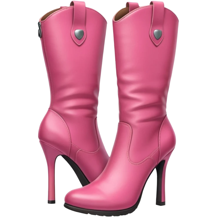 Boots aesthetics pink emoji