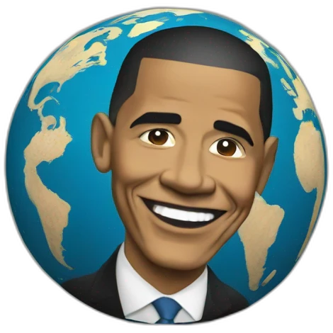 Obama-sphere emoji