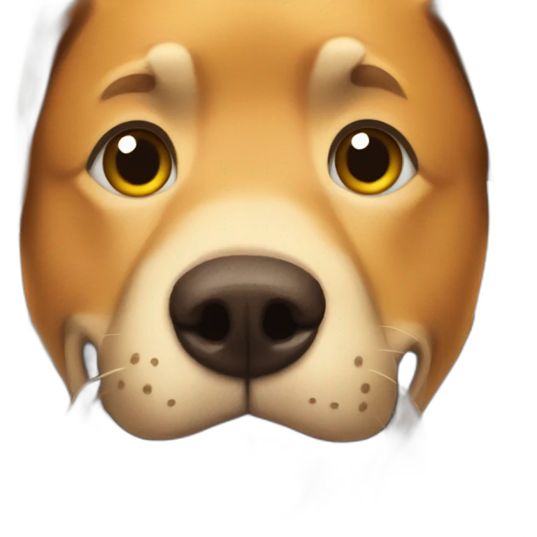 this is fine dog emoji