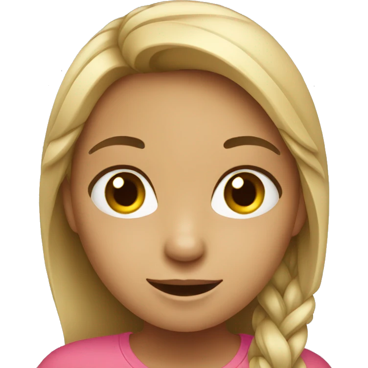 girl talking emoji