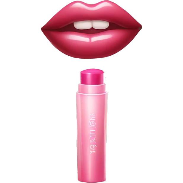 Lip gloss emoji