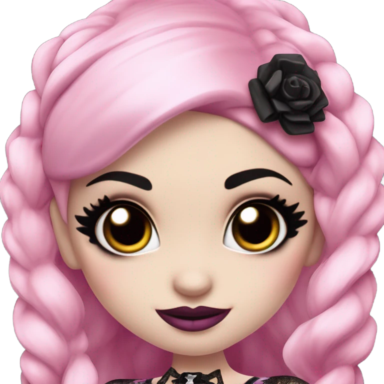 draculaura monster high skull emoji
