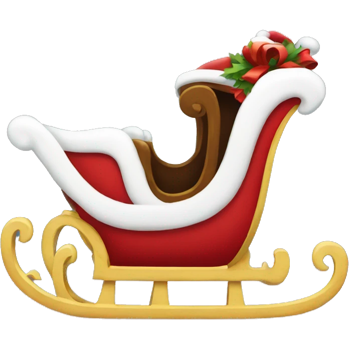sleigh emoji