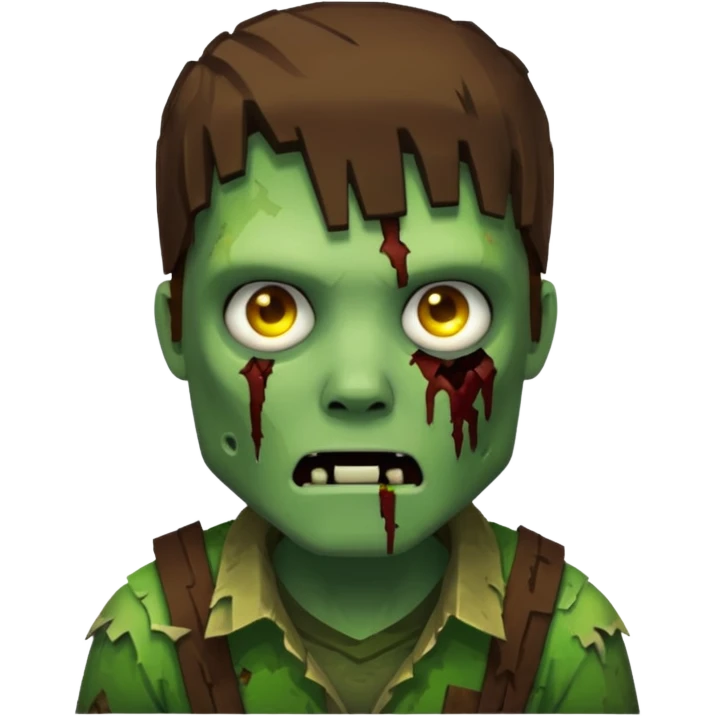 Zombie  minecraft  emoji