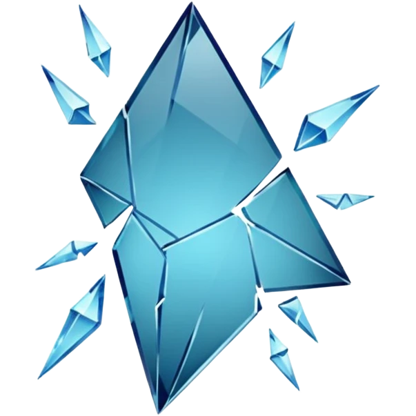broken glass emoji