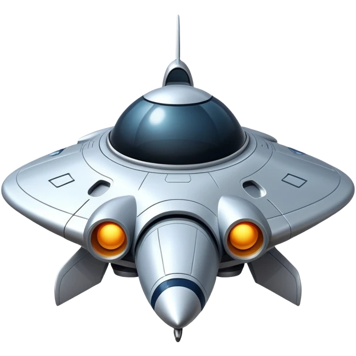 Space ship emoji