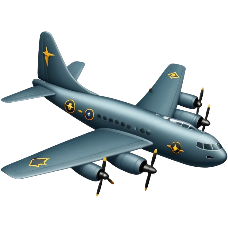 bomber plane emoji