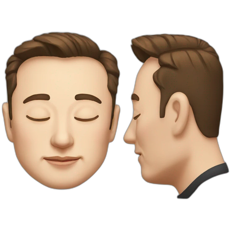 sleeping elon musk emoji