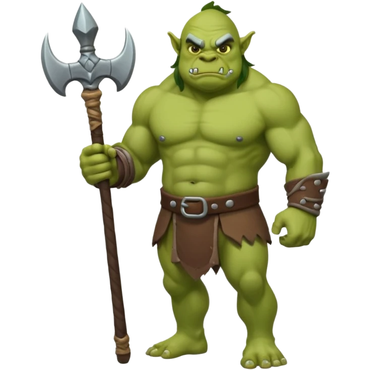 Ogre full body emoji