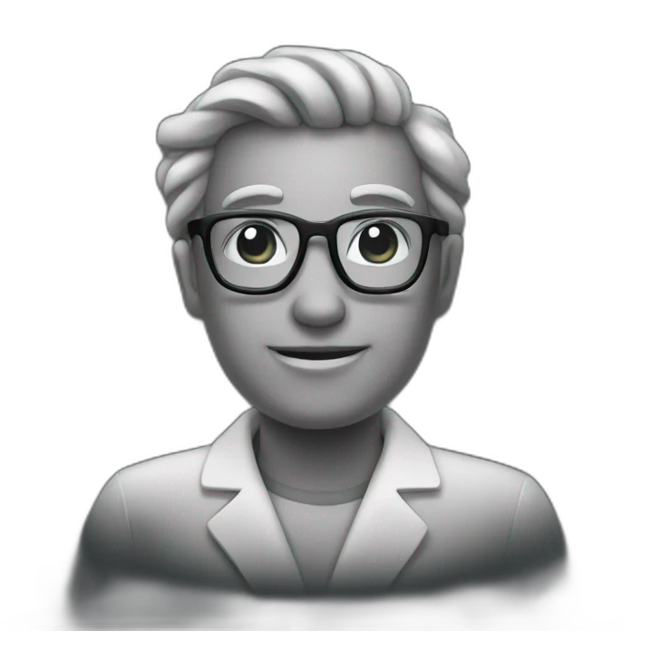 blackboard scientist emoji
