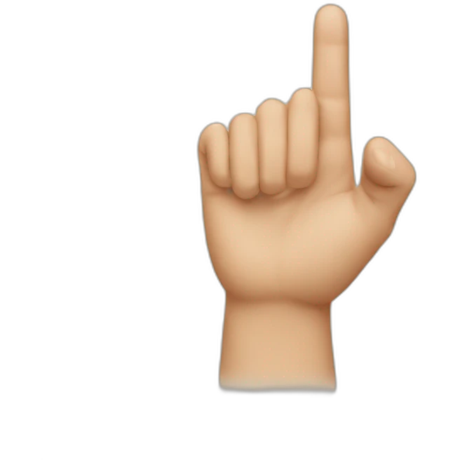 finger point toward me emoji