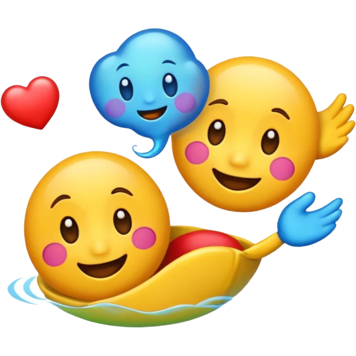 Moving emoji emoji