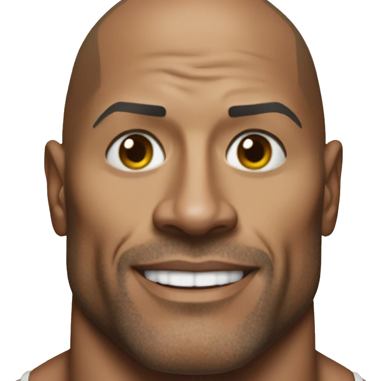 DWayne Johnson  emoji