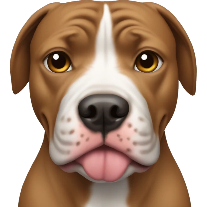 pitbull doggy emoji