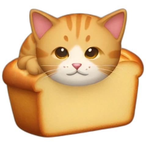 cat-bread emoji