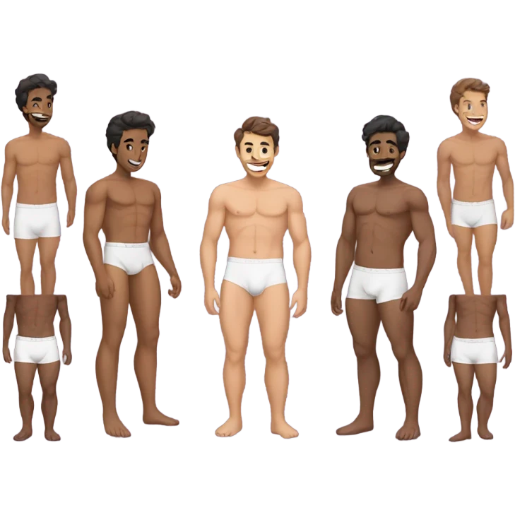 fitted underwear men emoji