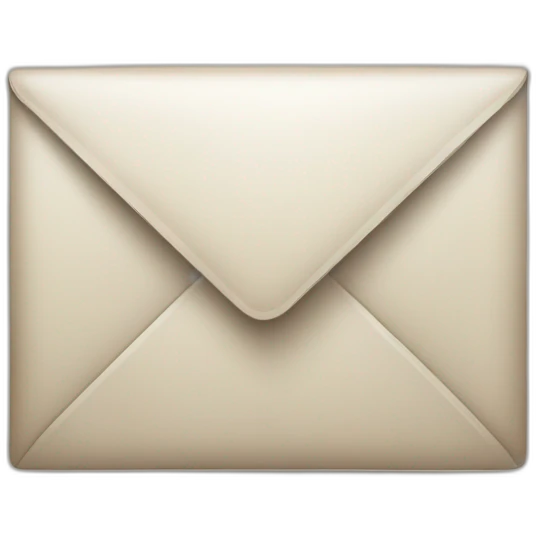 An urgent email emoji