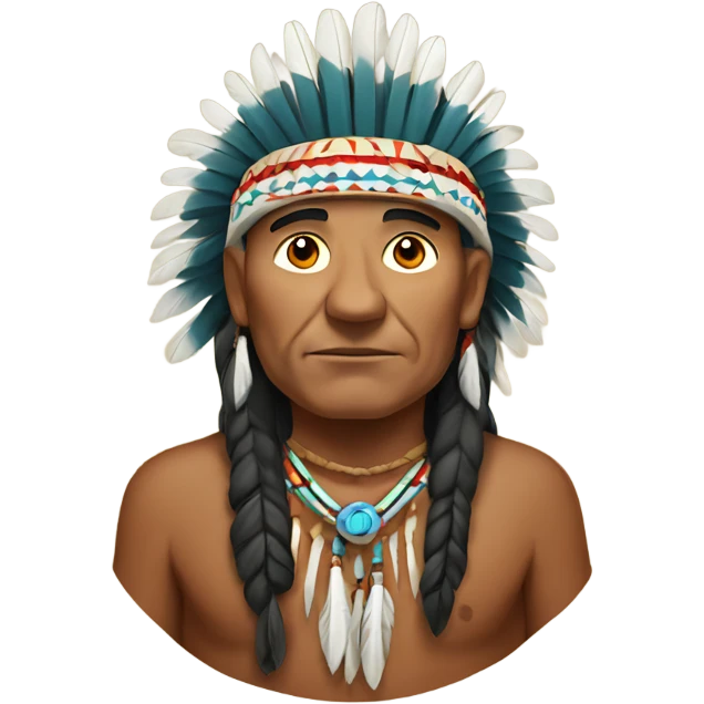 Native American Chief  emoji