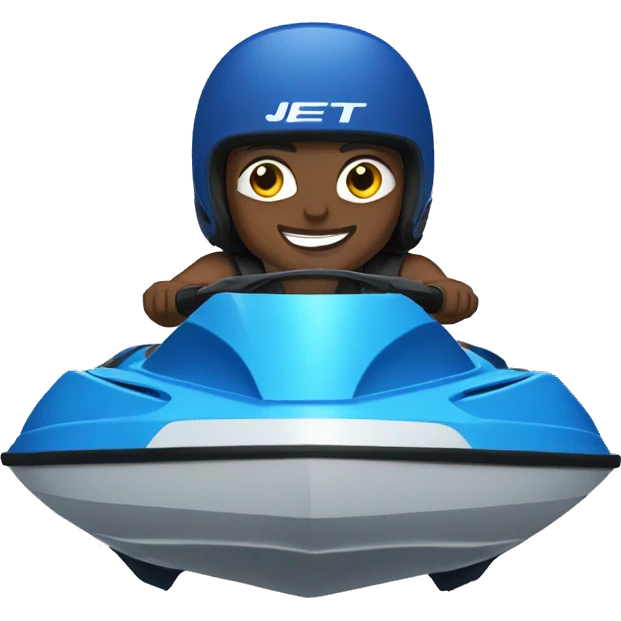 JET SKI blue  emoji