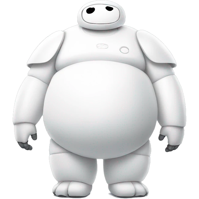 Baymax from Disney  emoji