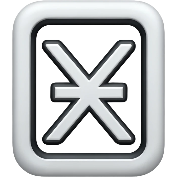 Signo Igual Grueso o Heavy Equals Sign (🟰) emoji