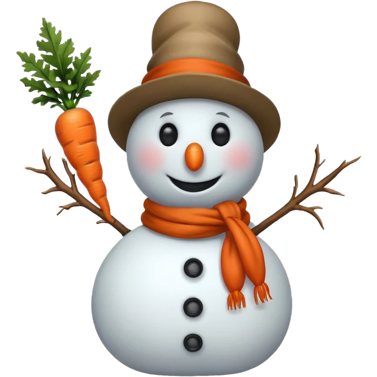 Winter Emoji snowman emoji