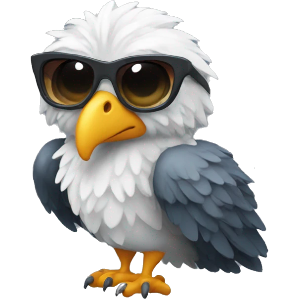 harpy with sunglasses emoji