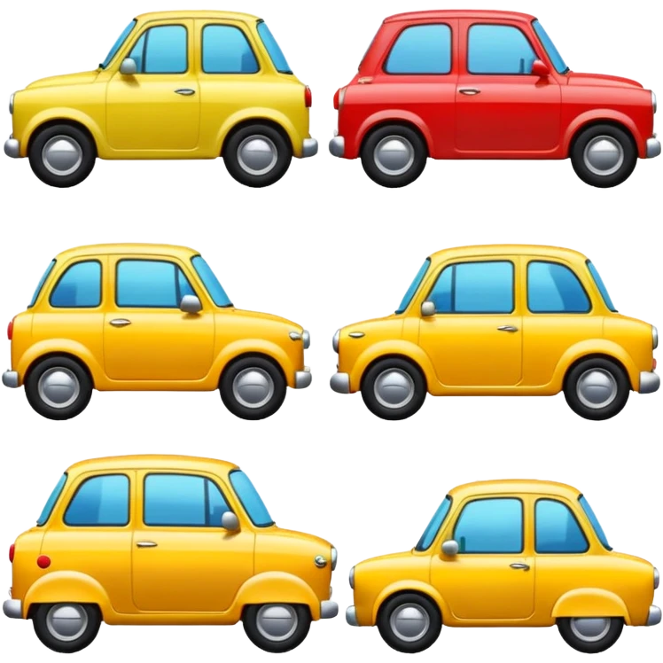 need emojis of cars from cartoons or movies and real life cars  emoji