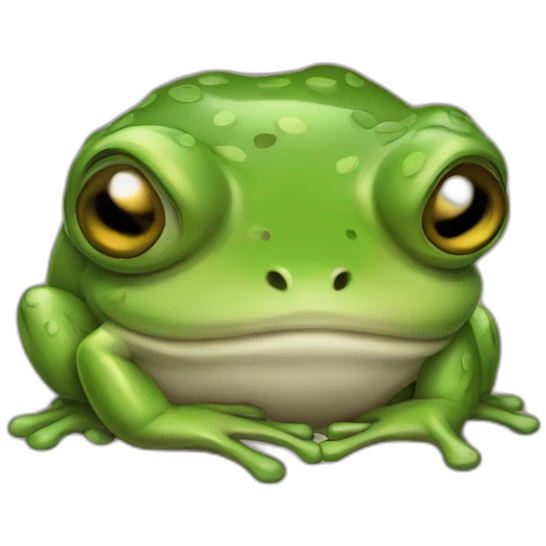 Depresive Frog emoji