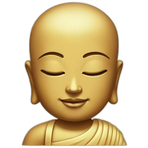 buddha-peace-sign emoji