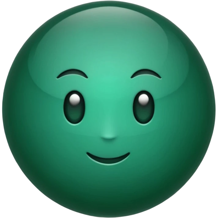 create for me pulsating emoji based on this 🫶, make it dark dark dark emerald with texture of actual emerald and pulsating from smaller to bigger emoji