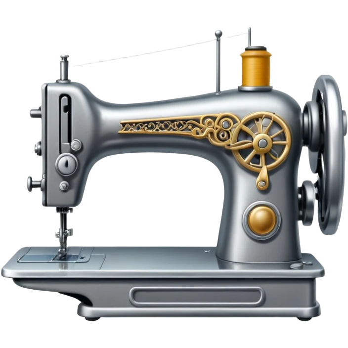 Fashion sewing machine emoji