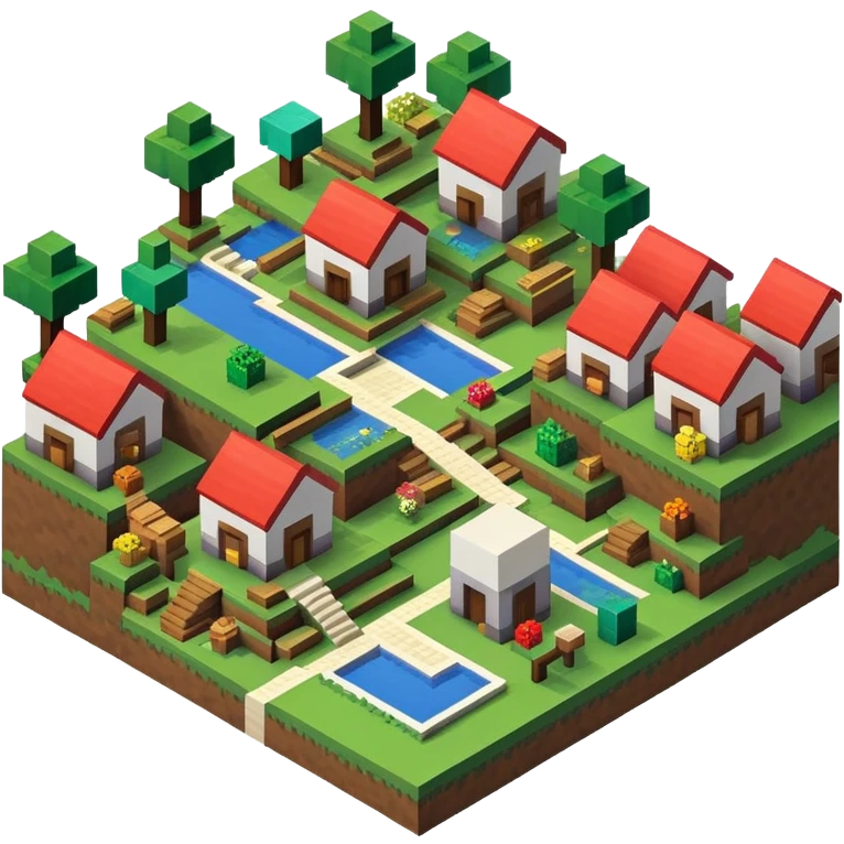 Minecraft village emoji