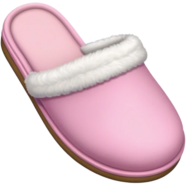 Slipper in the hand emoji