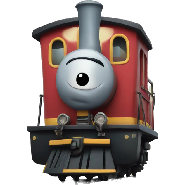 Train in Disney style emoji