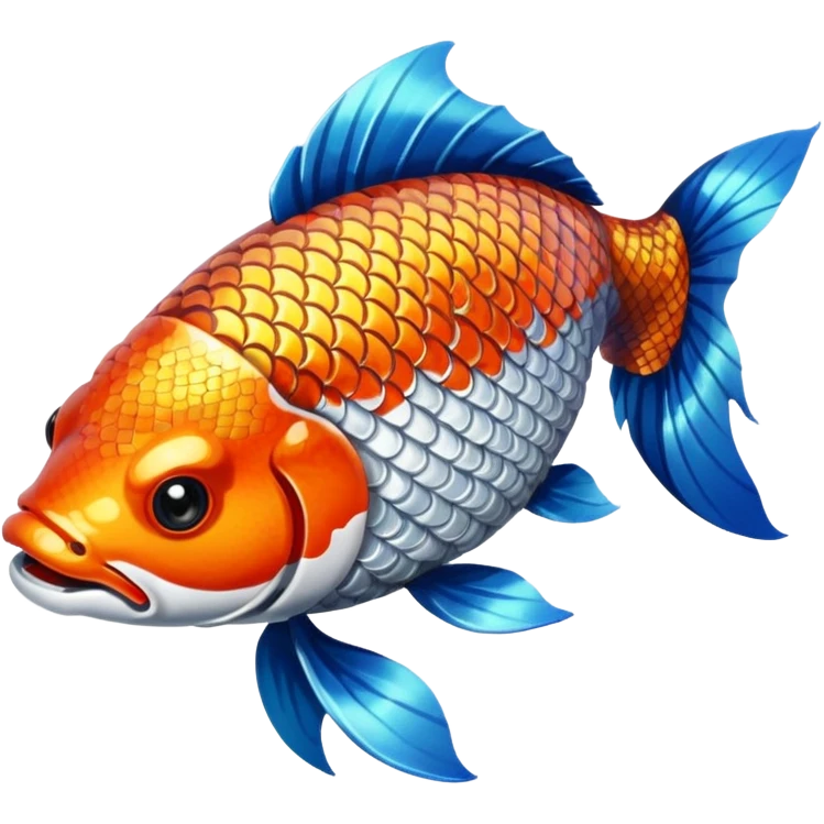 Gangster drug slanging koi fish  emoji