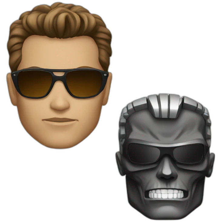 Terminator with sunglasses  emoji