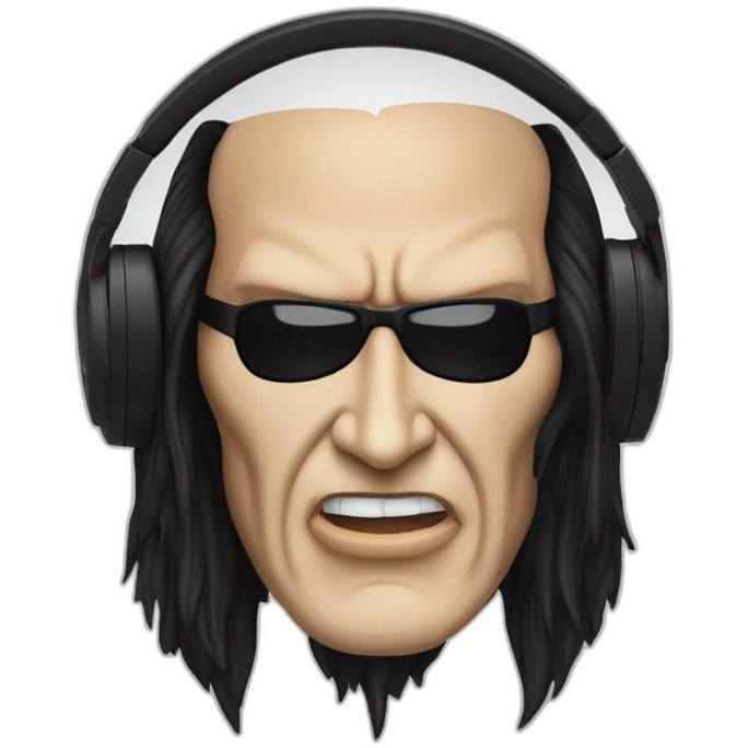 gene simmons headphones emoji
